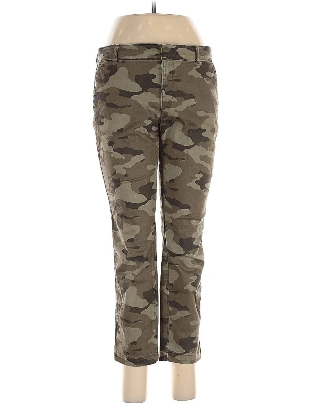 Banana Republic Camo Sloan Pants - Olive & Khaki